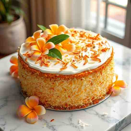 Aloha Coconut Cake Recipe